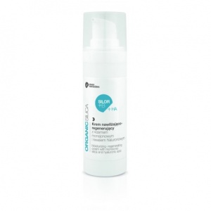 Nawilżająco - regenerujący krem na noc z krzemem i kwasem  hialuronowym SILOR+HA