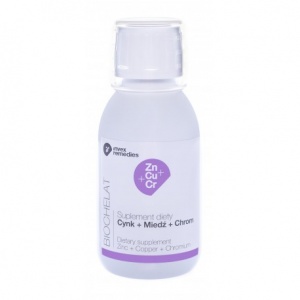 Biochelat Zn-Cu-cr 150 ml (Cynk -Miedź -Chrom)