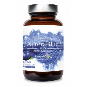 AuroraBlue - sproszkowane owoce borówki alaskańskiej